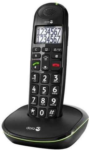 Doro PhoneEasy 110 Schnurlostelefon Schwarz