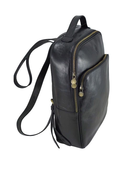 Mybag 506 Leather Women's Bag Backpack Black