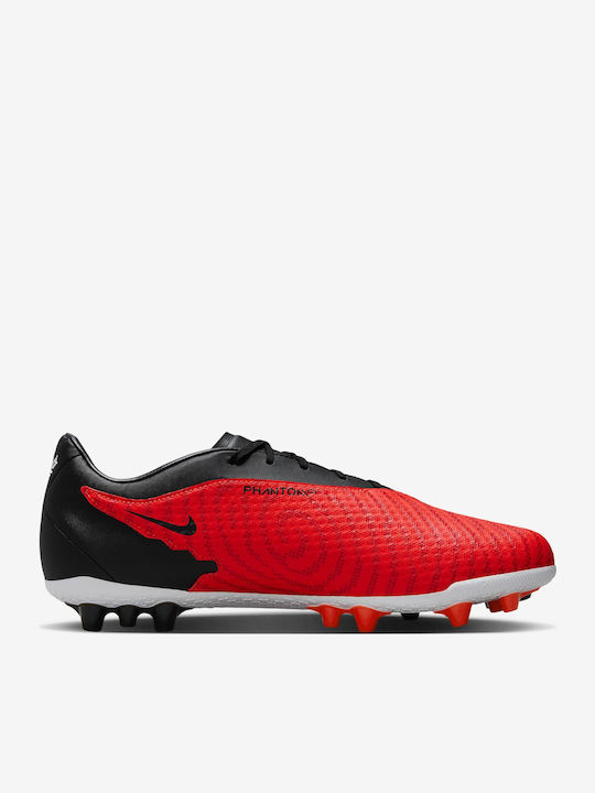 Nike Phantom GX Academy Football Shoes with Cleats Bright Crimson / White / University Red / Black