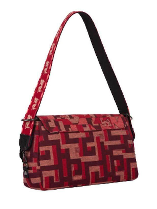 Ames Fos Multi Mino-red Leather Women's Bag Shoulder Red