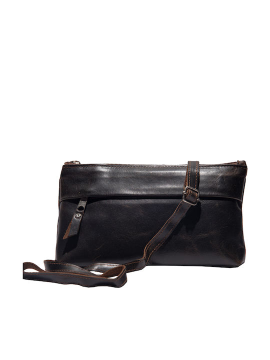 -women's Leather Women's Clutch Brown