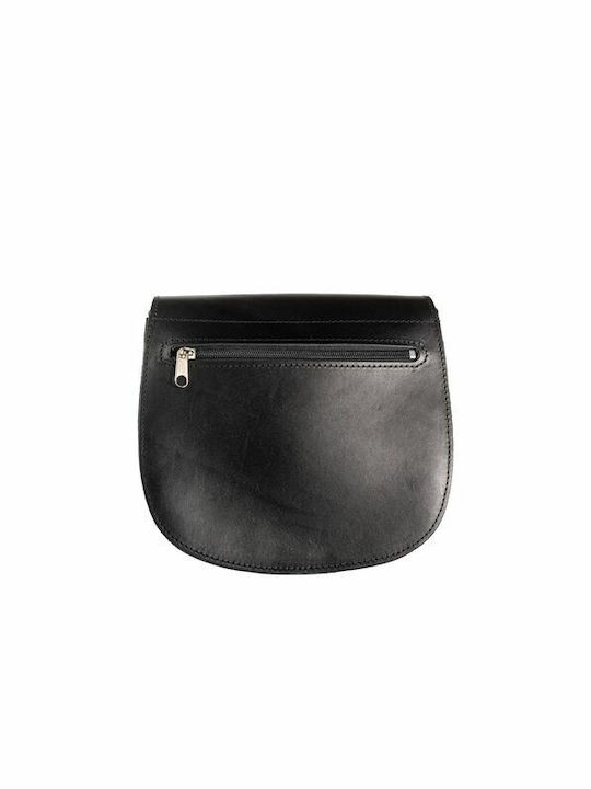 Kouros By Kouros-δερμάτινη Τσάντα-12-6-κλαρα Leather Women's Bag Crossbody Black