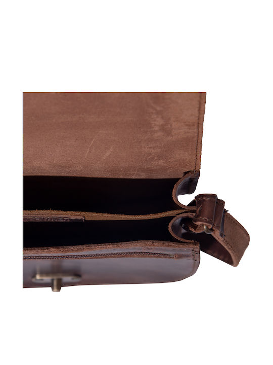 Leather Women's Bag Crossbody Brown