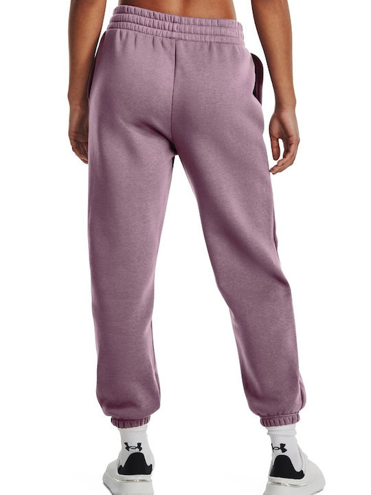 Sweatpants Jogger Fleece Purple