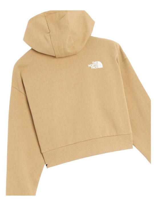 The North Face Women's Cropped Hooded Sweatshirt Khaki