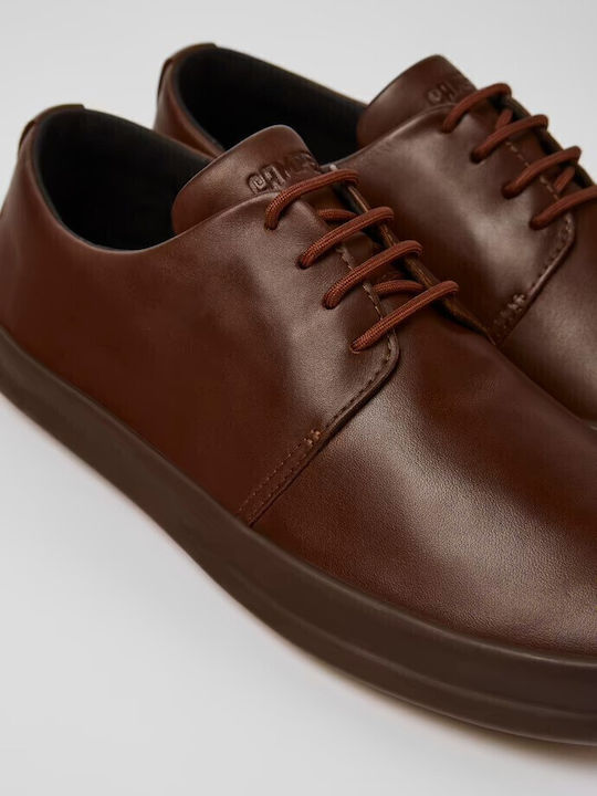 Men's Leather Casual Shoes Brown