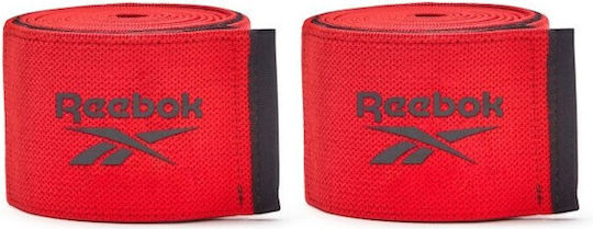 Reebok Περικάρπια Άρσης Βαρών Κόκκινα 2 τμχ