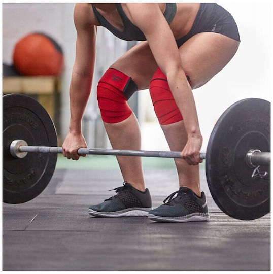 Reebok Περικάρπια Άρσης Βαρών Κόκκινα 2 τμχ