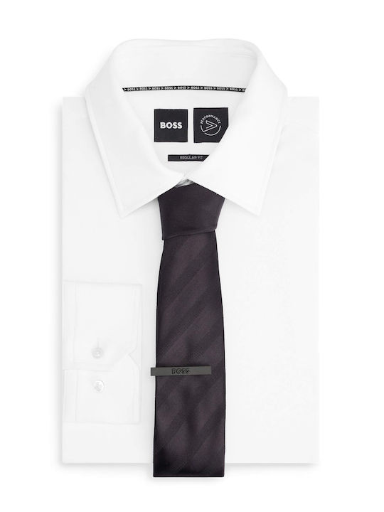 Hugo Boss Clip Γραβάτας Μαύρο