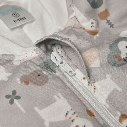 Tender Marble Winter Sleeping Bag 2.5 Tog Grey with Detachable Sleeves