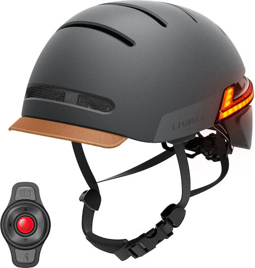 Livall BH51M Cască pentru Scutere electrice Mare/57-61cm în Culoarea Negru