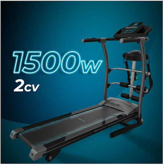 Cecotec DrumFit WayHome 1400 Runner Vibrations CEC-07079 1.5hp Elektrischer Faltbarer Laufbänder für Benutzer bis 120kg
