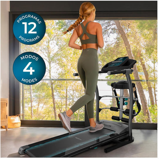 Cecotec DrumFit WayHome 1400 Runner Vibrations CEC-07079 1.5hp Elektrischer Faltbarer Laufbänder für Benutzer bis 120kg