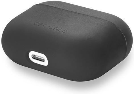 Decoded Aircase Hülle Silikon Charcoal für Apple AirPods 3
