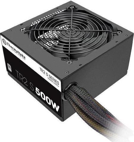 Thermaltake TR2 S 500W Μαύρο Τροφοδοτικό Υπολογιστή Full Wired 80 Plus Standard
