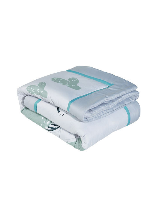 Das Home Bettdecke Für Krippe Mikrofaser 4868 Gray 110x150cm