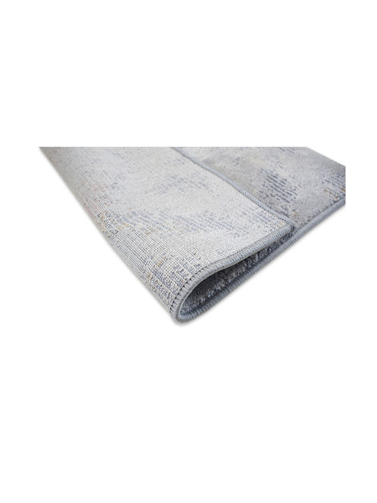 Decostar Oblong Des-s 1784-110 Σετ Μοντέρνα Χαλιά Κρεβατοκάμαρας Γκρι DE172180 3τμχ