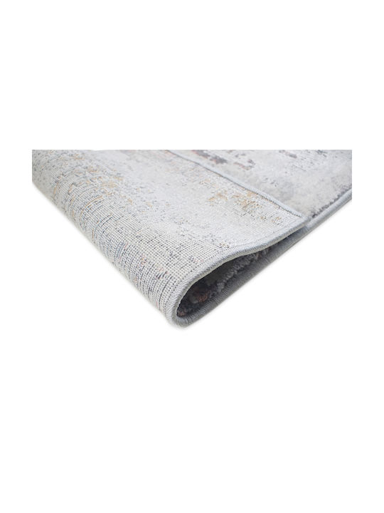 Decostar Oblong Des-s 1783-110 Σετ Μοντέρνα Χαλιά Κρεβατοκάμαρας Γκρι DE172178 3τμχ