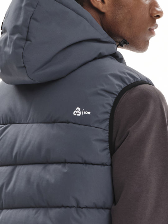 Geacă Fără Mâneci De Iarnă Puffer Waterproof Și Cu Protecție Împotriva Vântului Albastră