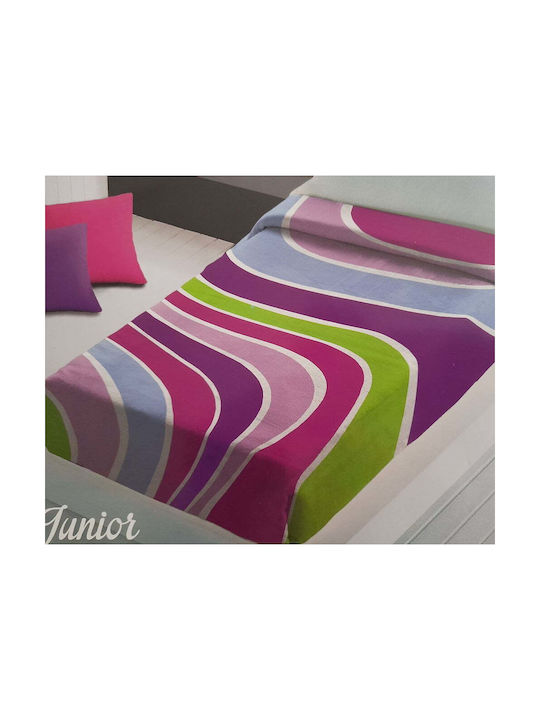 Manterol Casa Κουβέρτα Ισπανίας Junior Λιλά 180x240εκ.