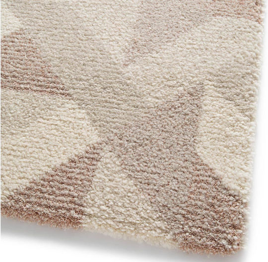 Decostar Loom 50741-824 Modern Bedroom Rugs Set Beige DE172253 3pcs