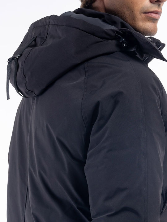 Sweatshirt mit Kapuze Schwarz