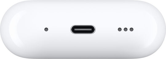 Apple AirPods Pro 2 με MagSafe Charging Case (USB‑C) In-ear Bluetooth Handsfree Earphones with Sweat Resistance and Charging Case White