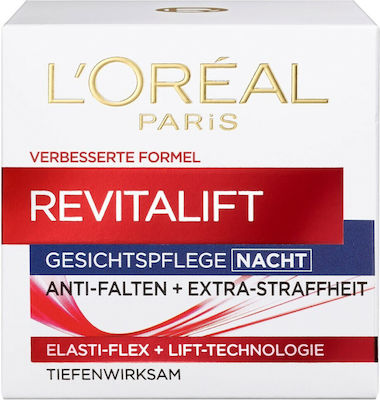 L'Oreal Paris Revitalift Anti-Wrinkle Feuchtigkeitsspendend & Anti-Aging Creme Gesicht Nacht 50ml