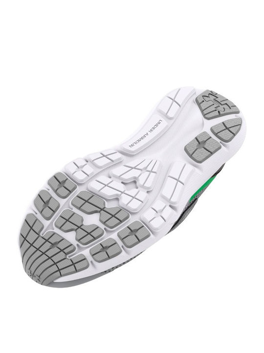 Bps Surge 3 Ac Kids Sports Shoes Running with Hoop & Loop Closure Gray