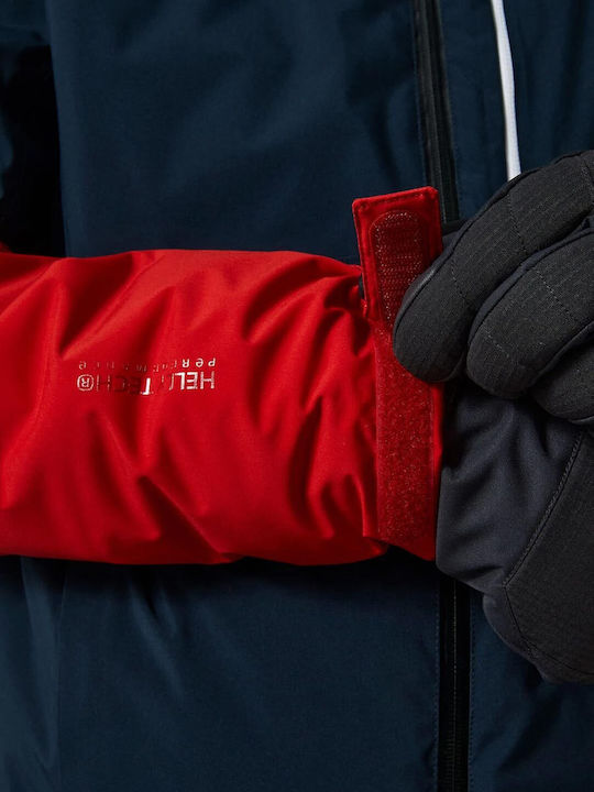 Helly Hansen Lifaloft 65777-597 Ανδρικό Μπουφάν για Σκι & Snowboard Μπλε