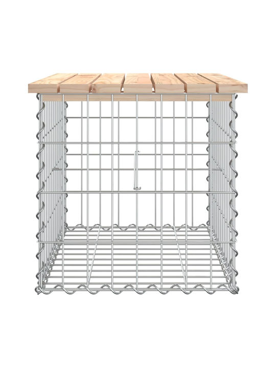 Bench Outdoor Wooden 63x44x42cm