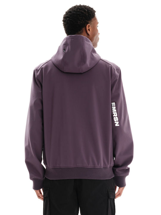 Winter Jacket Bomber Waterproof and Windproof Purple