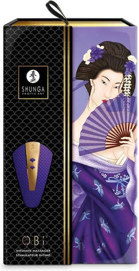 Shunga Mini Κλειτοριδικός Δονητής 11.5cm Μωβ