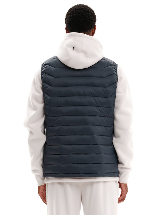 Geacă fără mâneci Puffer Albastru