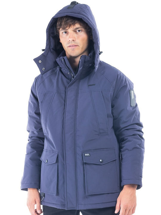 Winter Jacke Blau