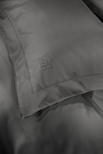 Guy Laroche Комплект Плик за Завивка Кинг Сайз с 2 Калъфки 245x255 Silky Антрацит