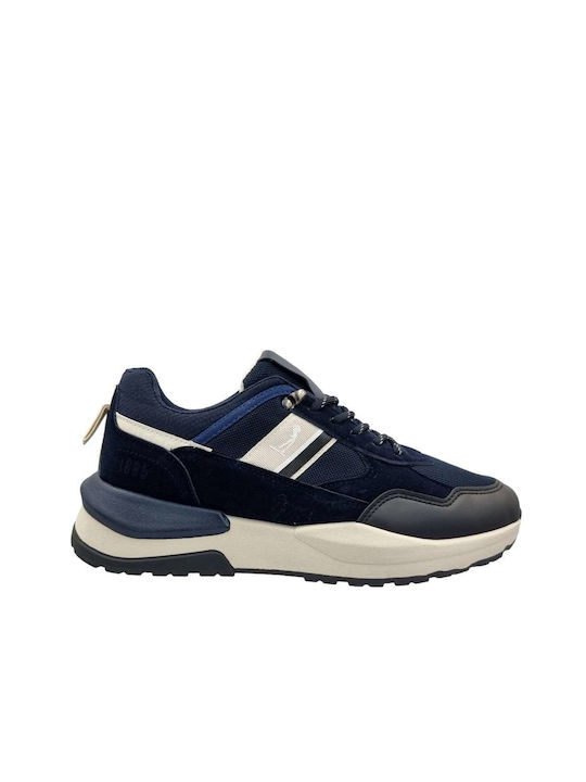 Adam's Shoes Ανδρικά Sneakers Navy Μπλε