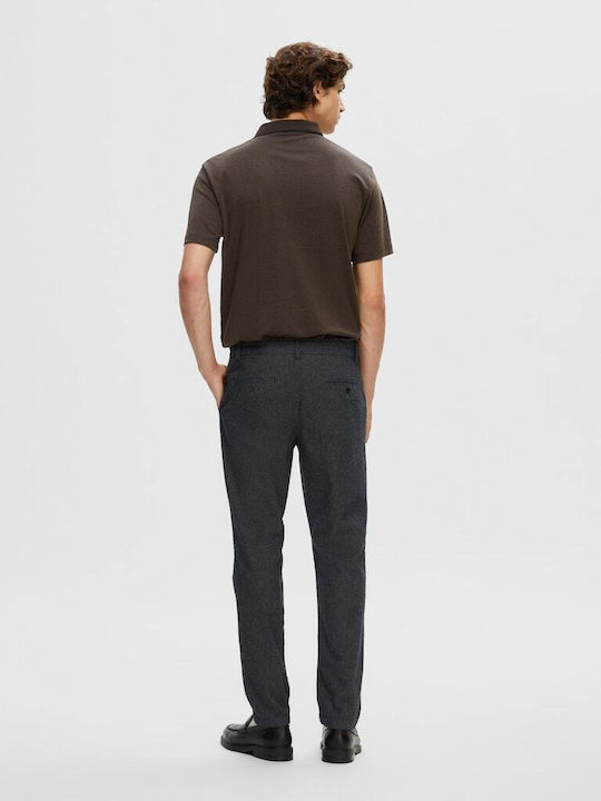 Selected Men's Trousers Gray