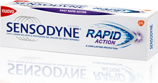 Sensodyne Rapid Action Toothpaste for Sensitive Teeth 75ml