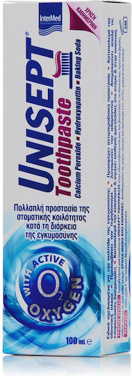 InterMed Unisept Οδοντόκρεμα για Ουλίτιδα , Πλάκα & Τερηδόνα 100ml