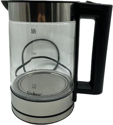 Kettle 2lt 2000W Black