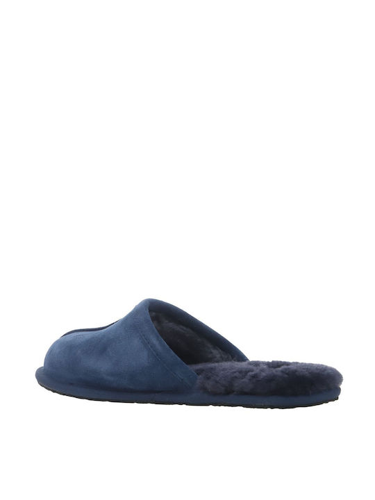 Herren Hausschuhe Blau
