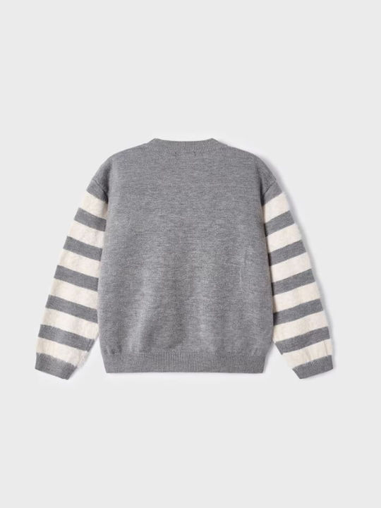 Mayoral Kids Blouse Long Sleeve Gray