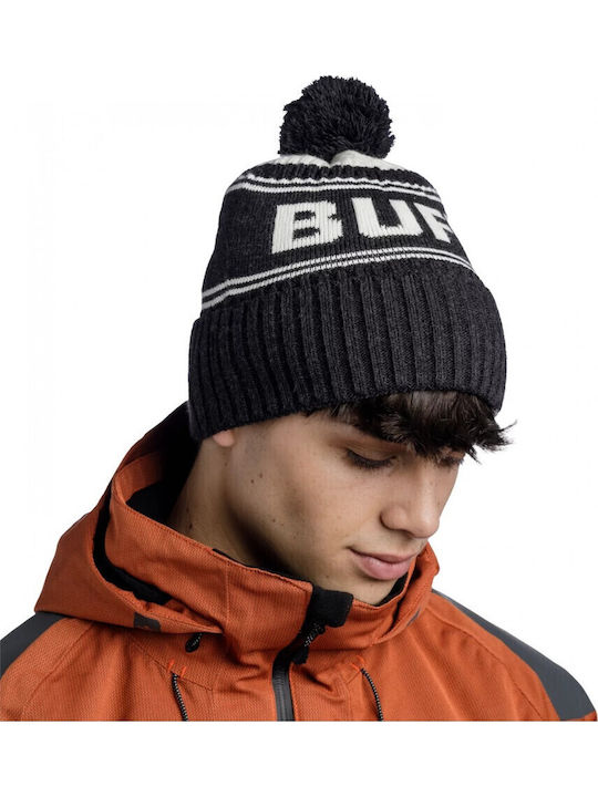 Beanie Unisex Beanie Knitted in Black color