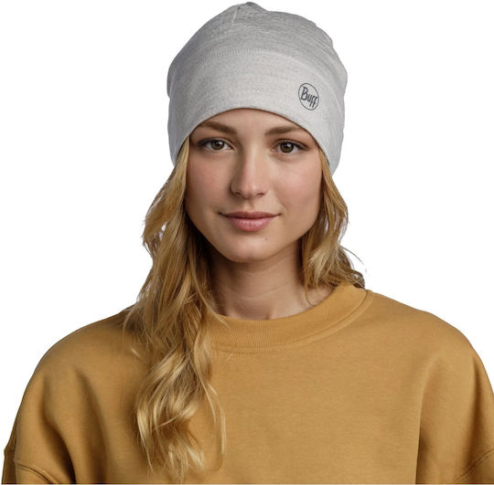 Beanie Unisex Σκούφος Πλεκτός σε Μπεζ χρώμα