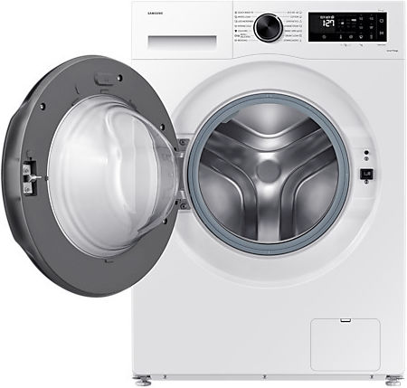 Samsung Πλυντήριο Ρούχων 8kg με Τεχνολογία Ατμού 1400 Στροφών Ecobubble WW80CGC04DAE