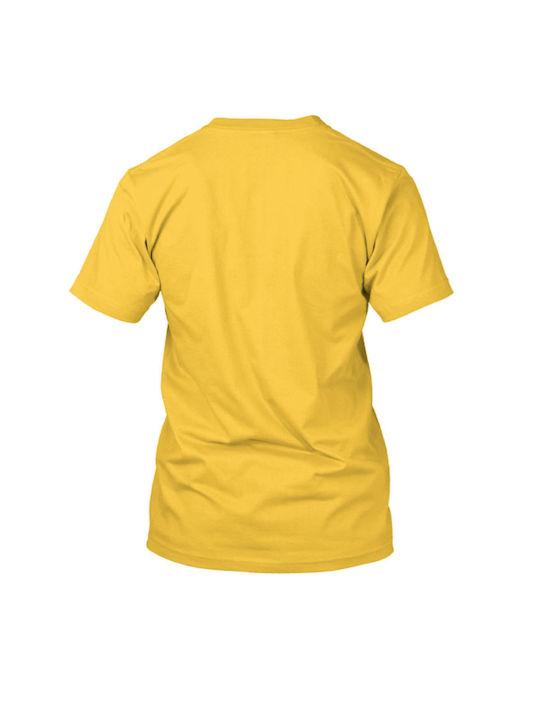 FightFlix T-shirt Yellow