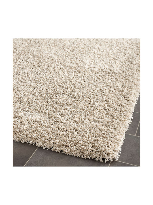 Saray Home Χαλί Ορθογώνιο Shaggy Μπεζ 200x290cm