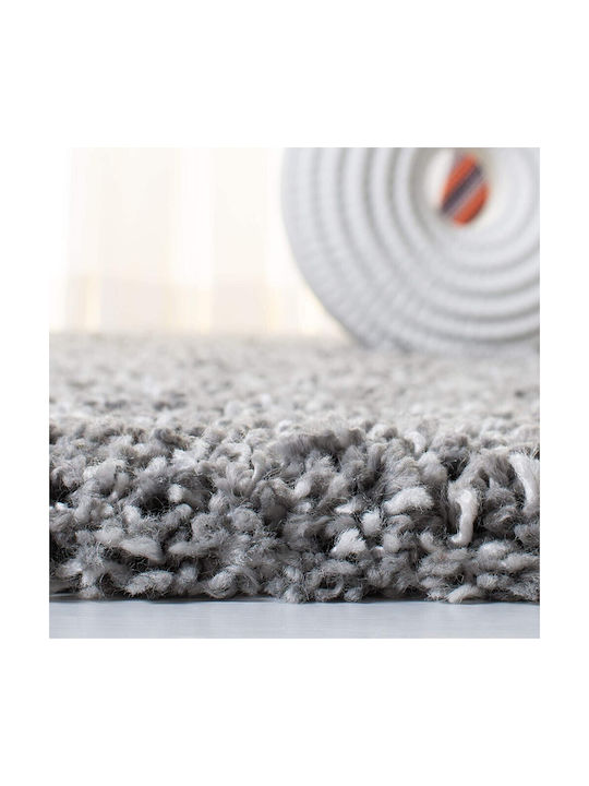 Saray Home California Mix Living Room Rug Rectangular Shaggy Gray 200x290cm