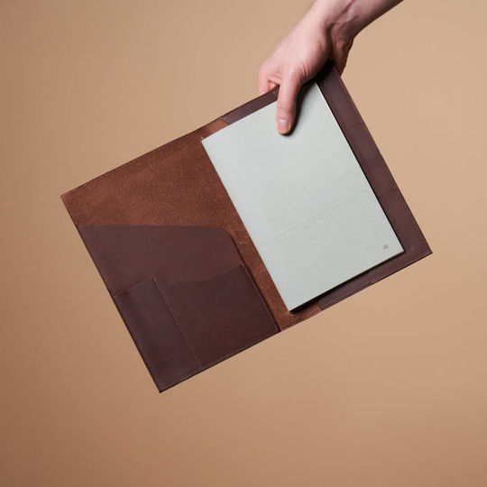 Paper Republic Clipboard Conference for Paper A5 Brown 1pcs
